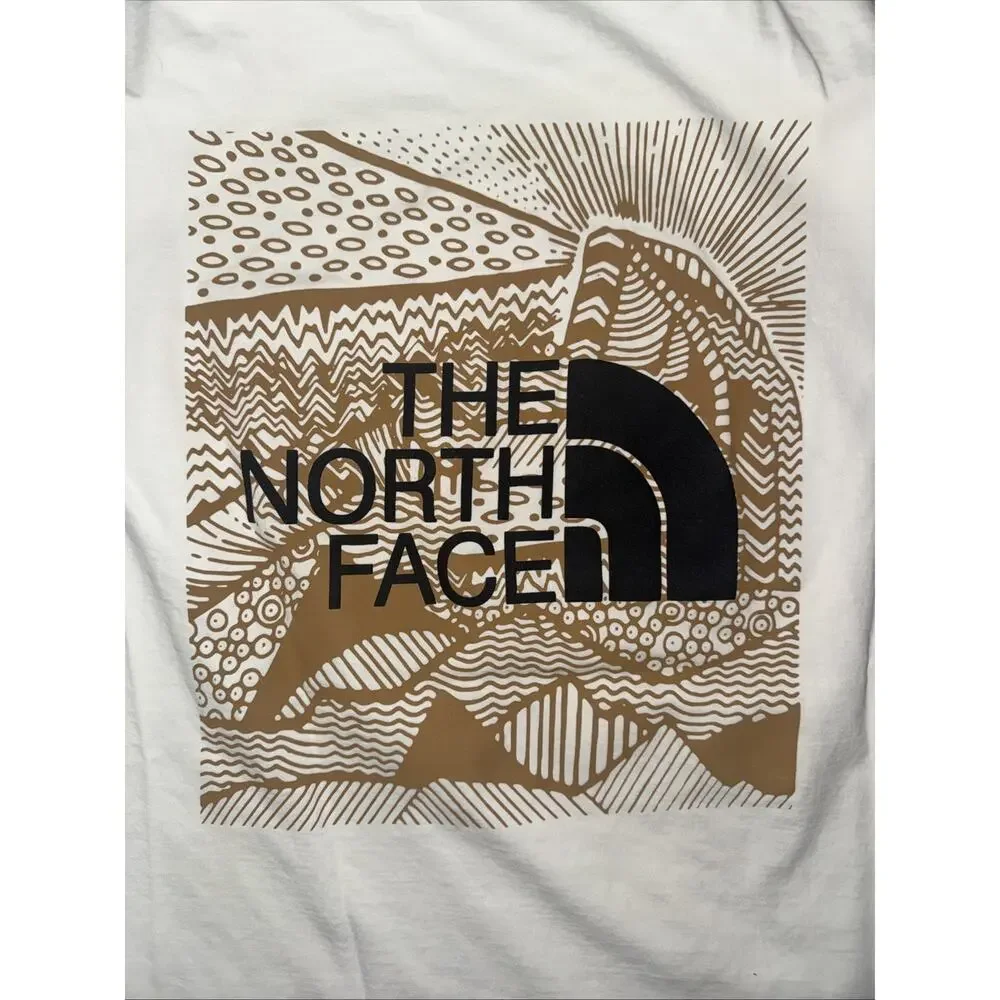 The North Face Heavyweight T-Shirt White XL 21x27